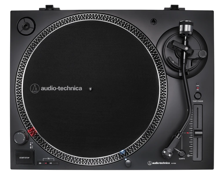 Patefonas Audio Technica AT-LP120XUSB (analoginis ir USB), Juodas
