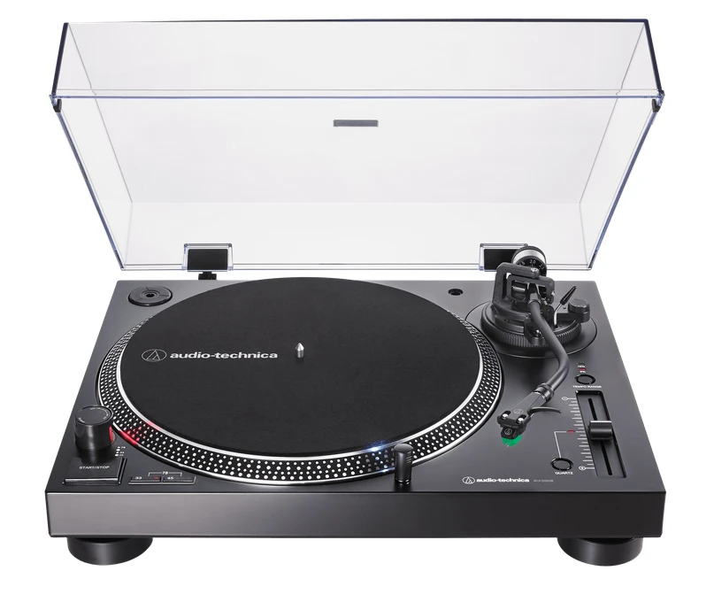 Patefonas Audio Technica AT-LP120XUSB (analoginis ir USB), Juodas