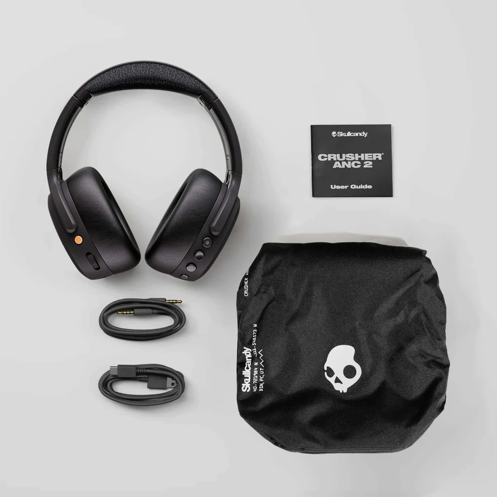 Belaidės Ausinės Skullcandy Crusher ANC 2, Juodos