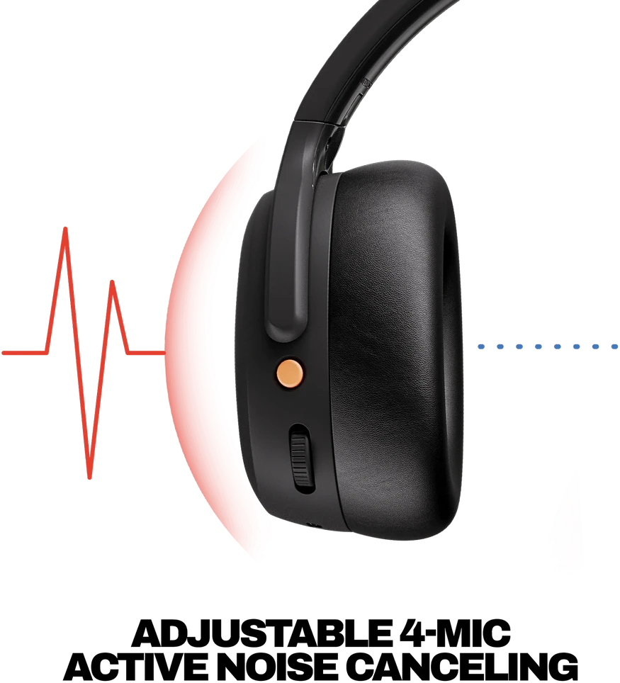 Belaidės Ausinės Skullcandy Crusher ANC 2, Juodos
