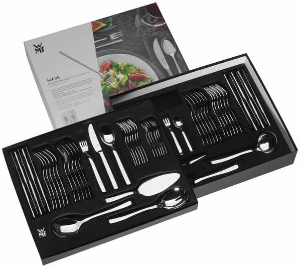 Stalo įrankių rinkinys WMF Premiere Cromargan protect®, 66 vnt.