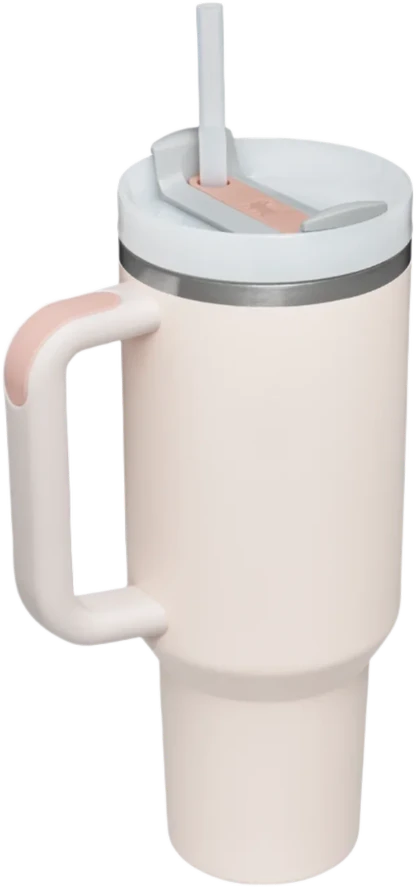 Gertuvė Stanley Quencher H2.O FlowState Tumbler 1.2L - rožinio kvarco spalvos