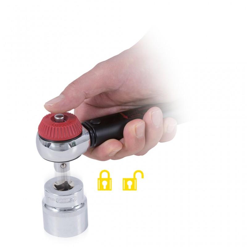 Dinamometrinis raktas KS TOOLS 40-200Nm 1/2"