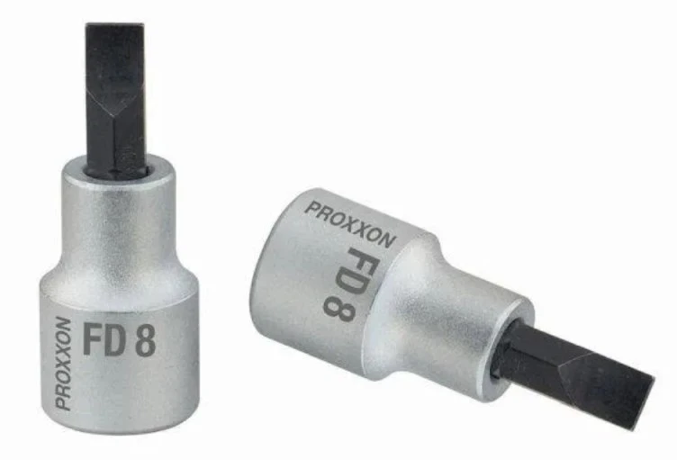 1/2" Galvutė su plokščiu antgaliu PROXXON FD 8mm