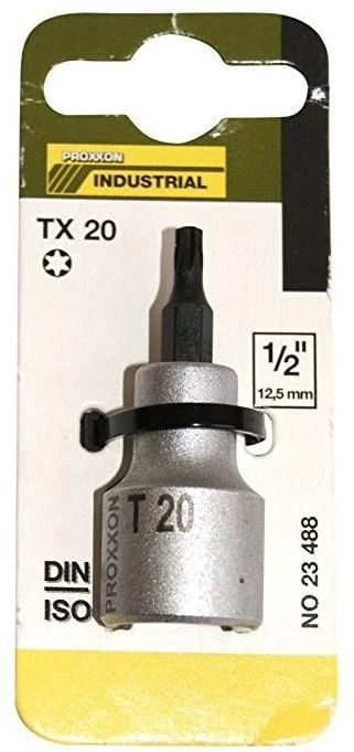 Galvutė PROXXON TORX 1/2" 55mm TX20