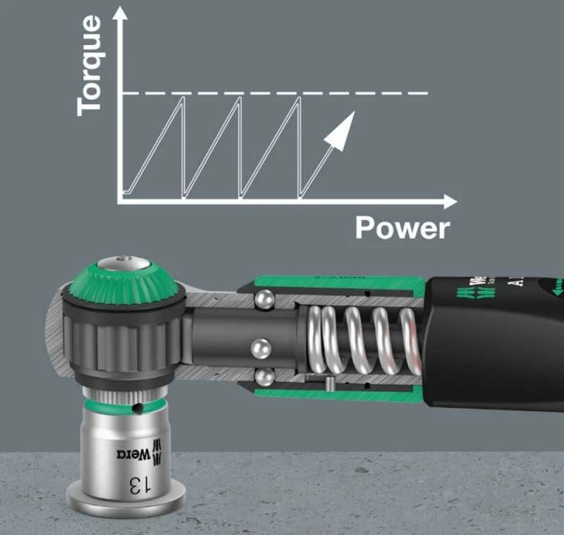 Dinamometrinis raktas WERA Safe-Torque A1 2-12Nm 1/4"