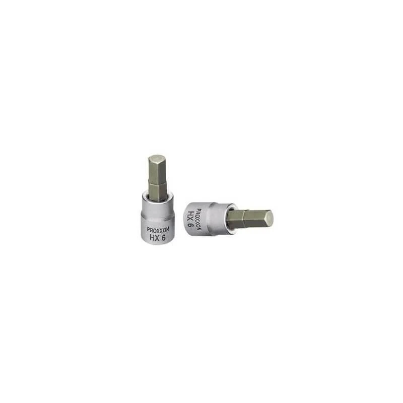 1/4" galvutė su šešiakampiu antgaliu PROXXON HX 6mm