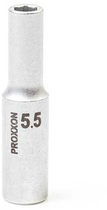 1/4" šešiakampė prailginta galvutė PROXXON 5,5mm
