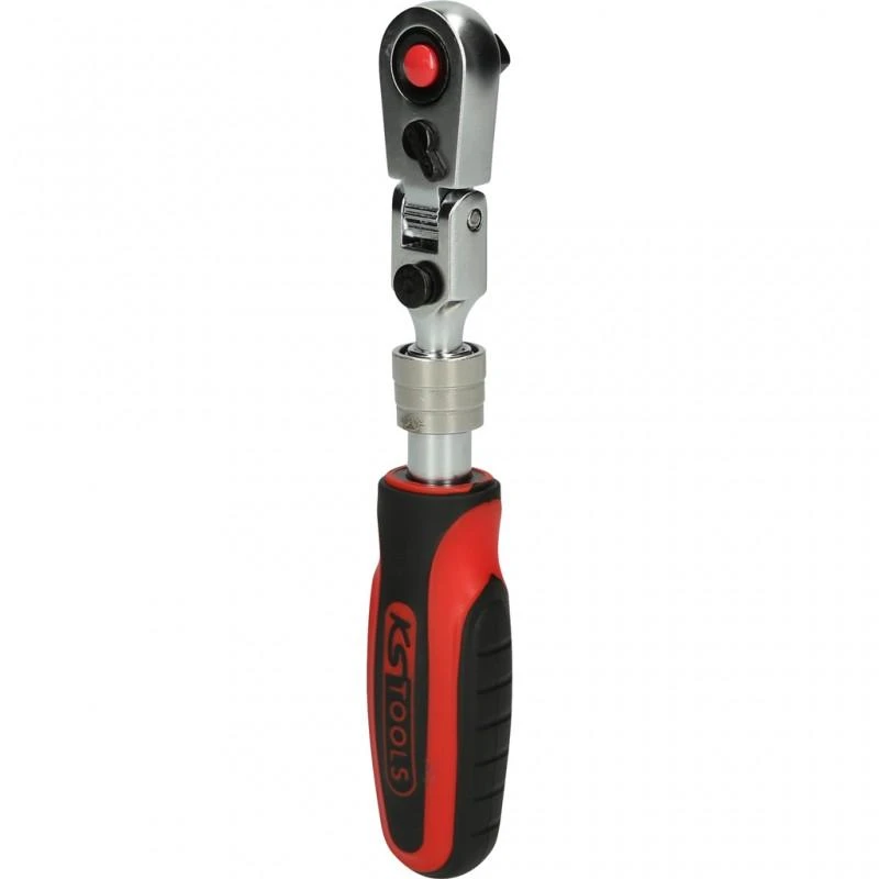 1/4" teleskopinė terkšlė KS TOOLS SlimPOWER