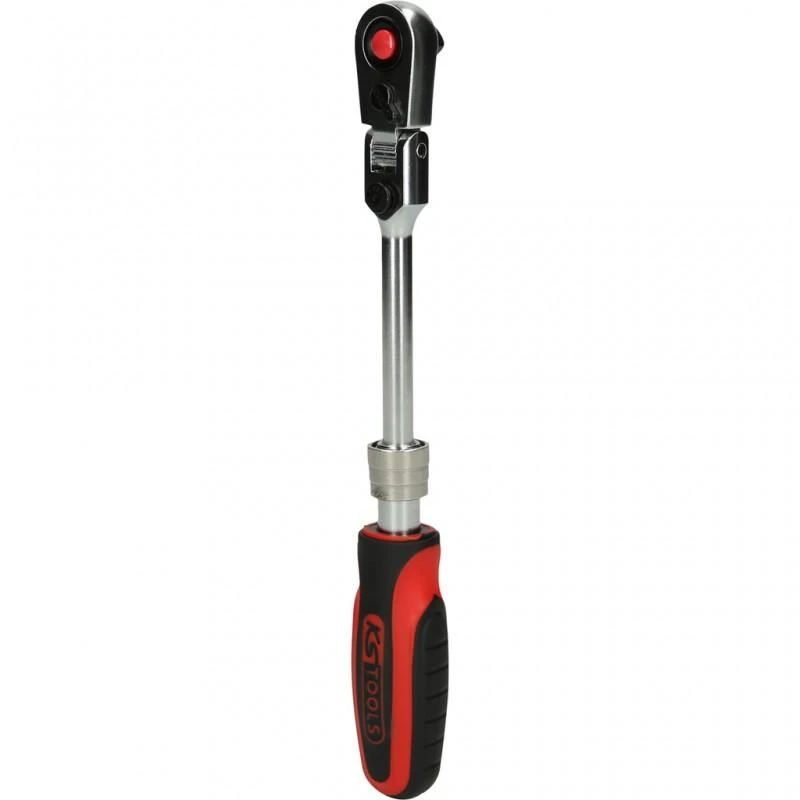 1/4" teleskopinė terkšlė KS TOOLS SlimPOWER