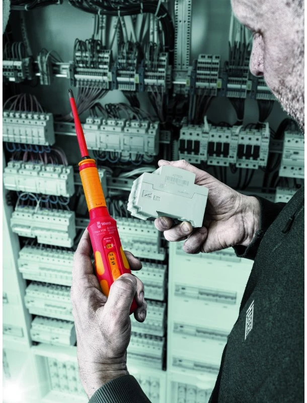 11 dalių atsuktuvų rinkinys elektrikams WERA Safe-Torque Speed Basic 2