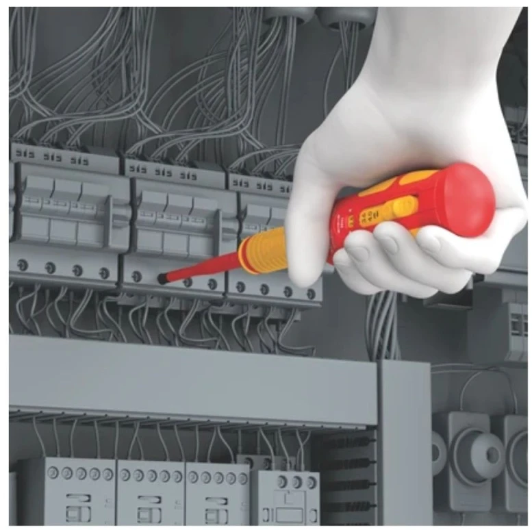 11 dalių atsuktuvų rinkinys elektrikams WERA Safe-Torque Speed Basic 1