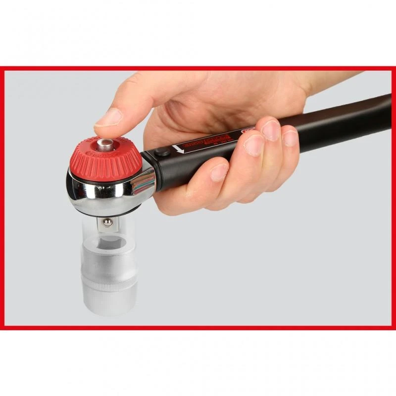 Dinamometrinis raktas, komplektas ERGOTORQUE 1/2´´ 20-200Nm, KS Tools