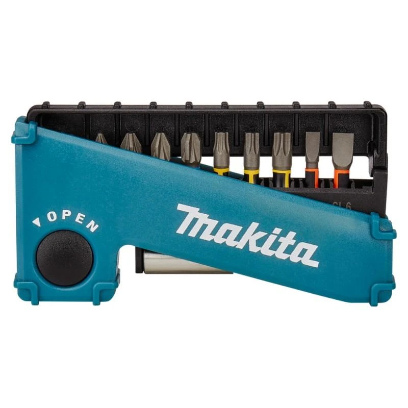 Makita E-03573 Impact Premier 11 dalių populiariausių Torsion sukimo antgalių ir antgalių laikiklio rinkinys