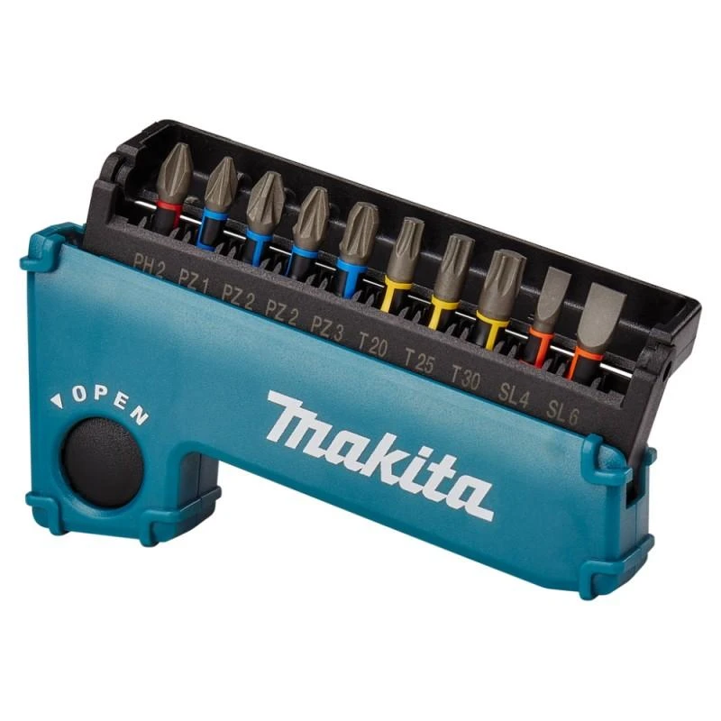 Makita E-03573 Impact Premier 11 dalių populiariausių Torsion sukimo antgalių ir antgalių laikiklio rinkinys