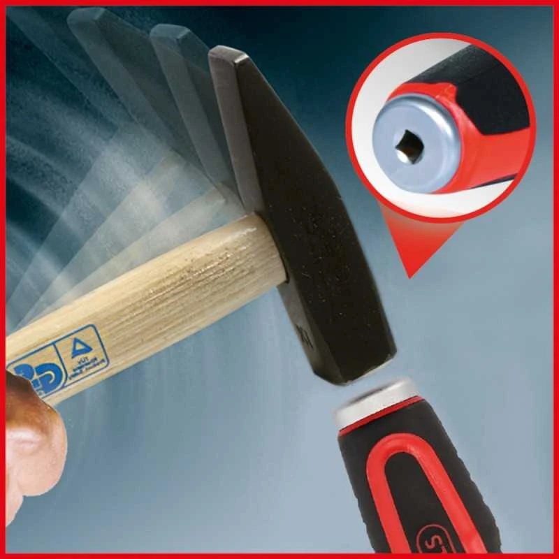 Smūginių atsuktuvų komplektas 13vnt ERGOTORQUE 13-osaline, KS Tools