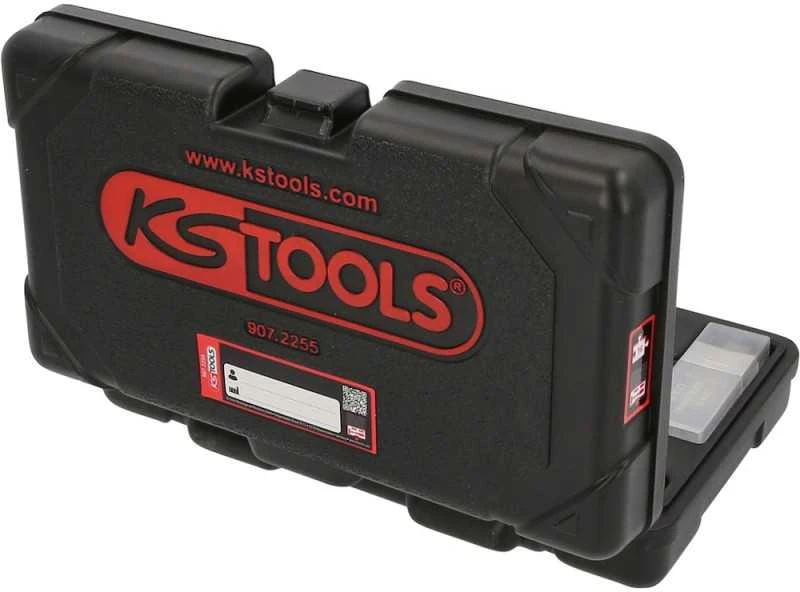 16 dalių plokščių gremžtukų rinkinys KS TOOLS