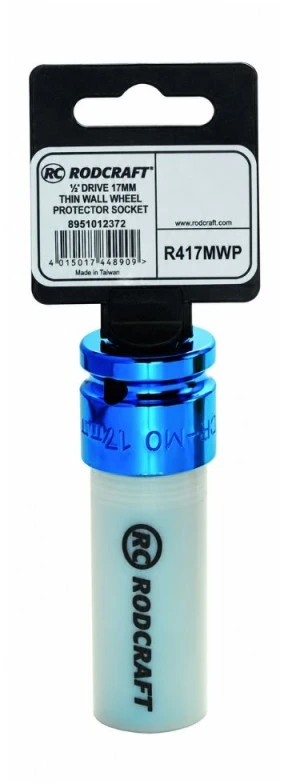 17mm plonasienė smūginė galva su plastiko apsauga 1/2 RODCRAFT