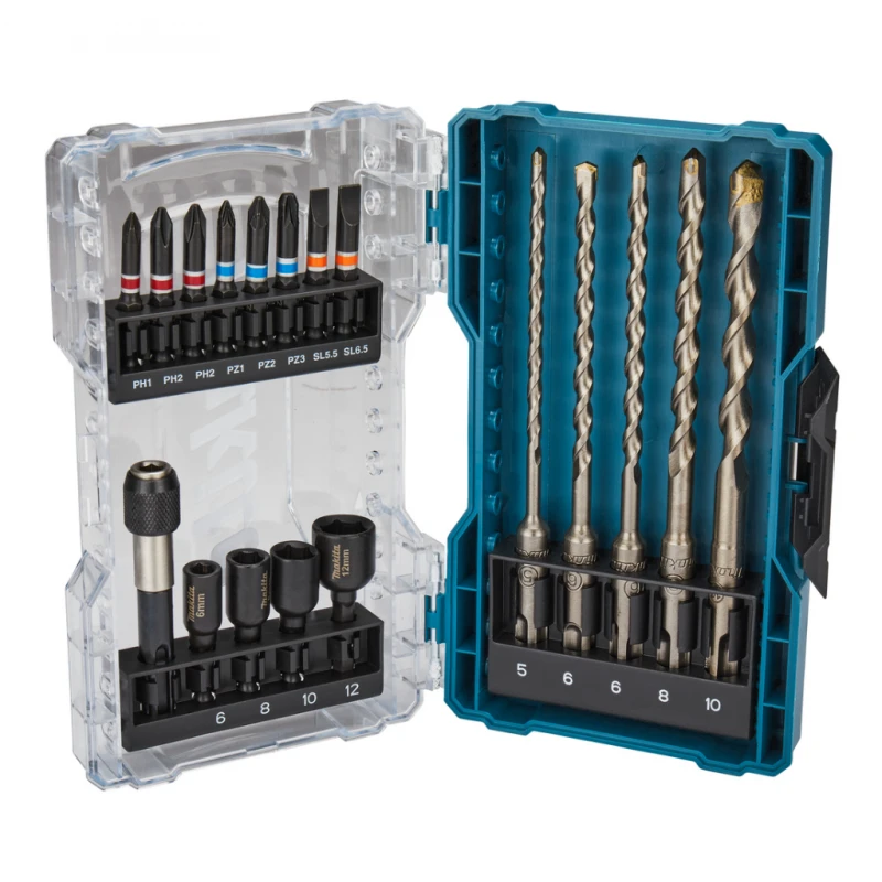 Grąžtas Makita E-07026 Sukimo antgalių komplektas 18 vnt.