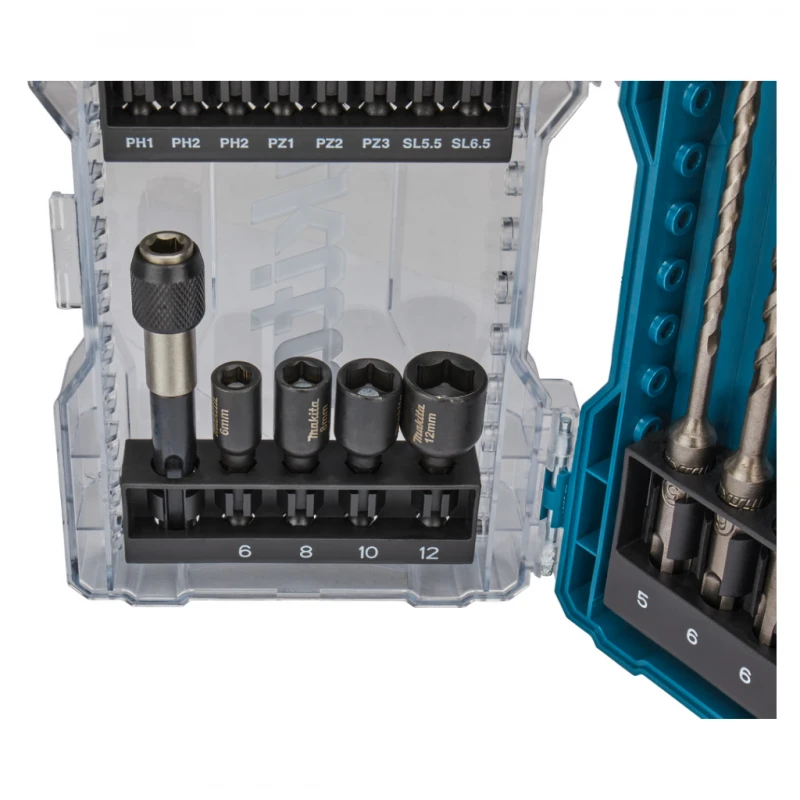 Grąžtas Makita E-07026 Sukimo antgalių komplektas 18 vnt.