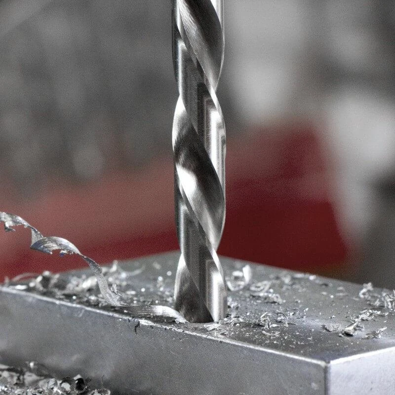 Grąžtas 19 dalių kairinių metalo grąžtų rinkinys RUKO HSS-G
