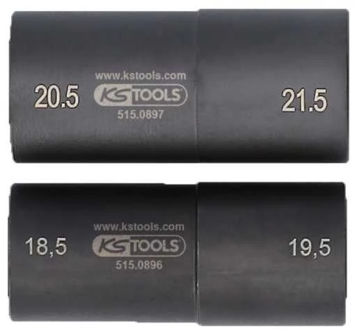 2 dalių smūginių galvų rinkinys KS TOOLS 1/2"