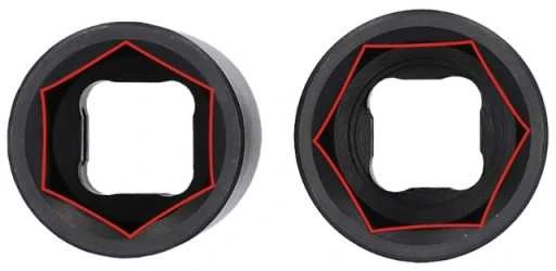 2 dalių smūginių galvų rinkinys KS TOOLS 1/2"