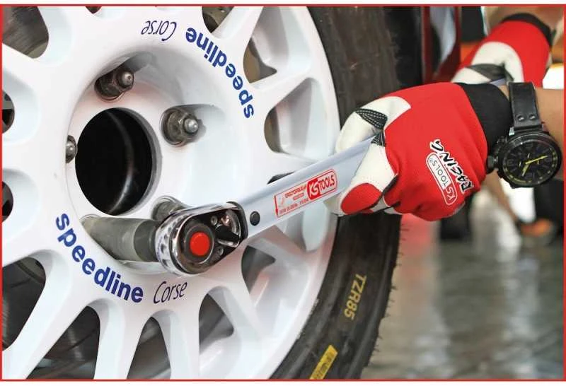 215 dalių įrankių vežimėlis KS TOOLS RACINGline, 7 stalčiai, su priedais