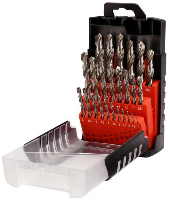 Grąžtas Makita Grąžtų komplektas 25 vnt. (1-13mm) metalui HSS-G D-50457