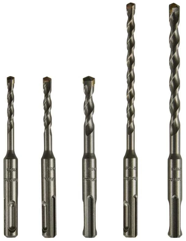 Grąžtas Makita SDS-PLUS Grąžtų Komplektas (5x110mm x5; 6x110mm x5; 6x160mm x5; 8x110mm x5; 8x160mm x5) D-40602