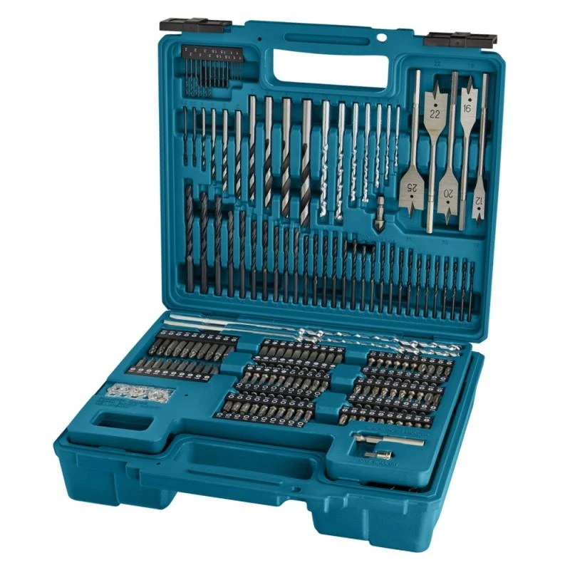 Grąžtas Makita E-11689 Grąžtų ir sukimo antgalių rinkinys, 256 vnt.