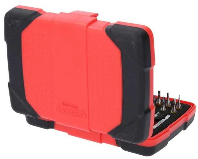 34 dalių sugadintų varžtų išsukiklių rinkinys KS TOOLS 1/4" 10mm
