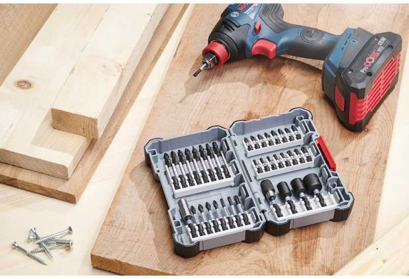 Bosch 36 dalių smūginių antgalių komplektas Impact Control PICK&CLICK