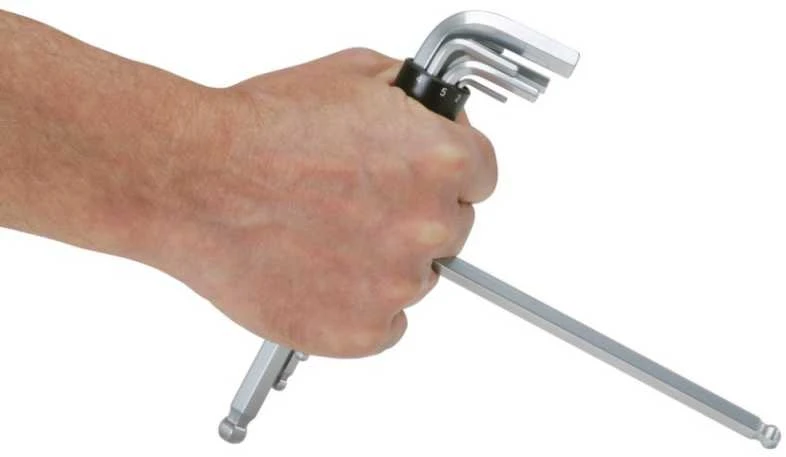 8 dalių šešiakampių raktų rinkinys KS TOOLS