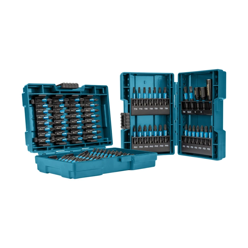 Makita Sukimo antgalių rinkinys E-03109 Impact Juodas • 90 vnt. • 25/50