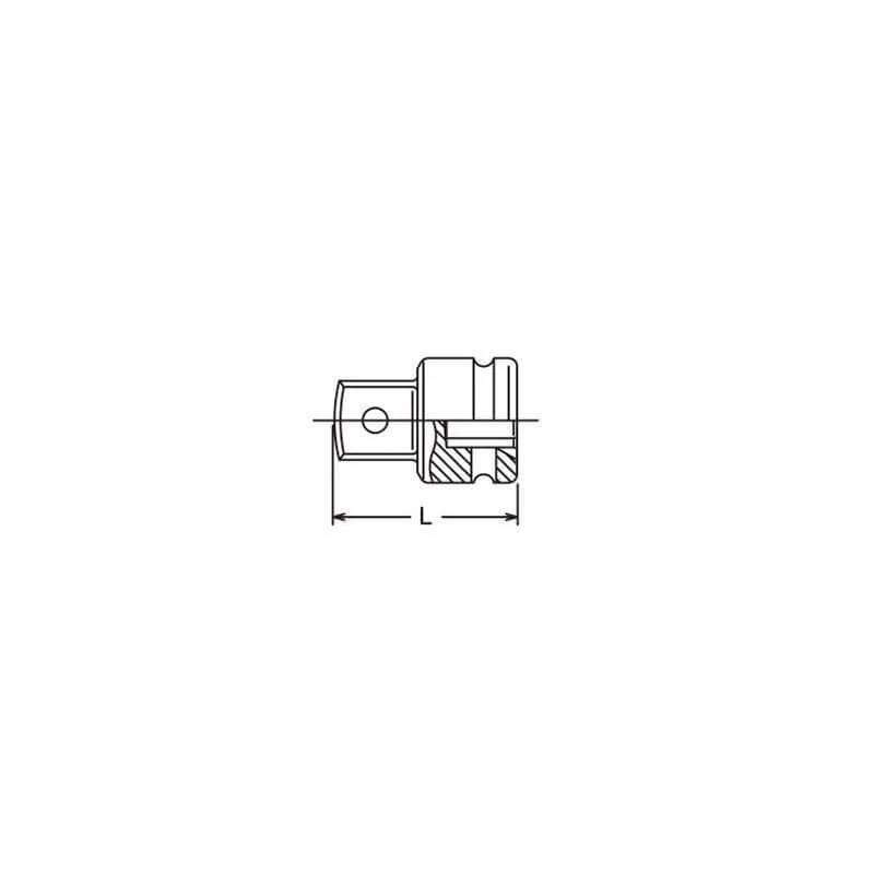 Adapteris 1/2"- 3/4" KOKEN