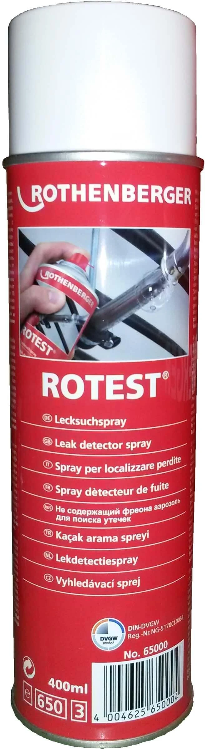 Aerozolis nuotekiui ieškoti ROTHENBERGER RoTest