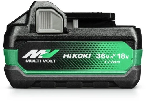 HiKOKI Multi Volt akumuliatorius – šoninis vaizdas