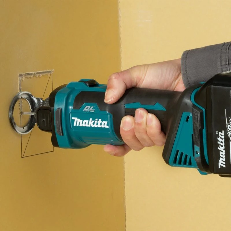 Makita DCO181Z Akumuliatorinis freza gipso kartonui, 18V Li-ion, BL-motor, Be akumuliatorių ir kroviklio