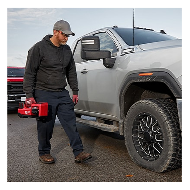 Compressore D'aria Per Gonfiaggio Pneumatici Per Batteria - Foto 13