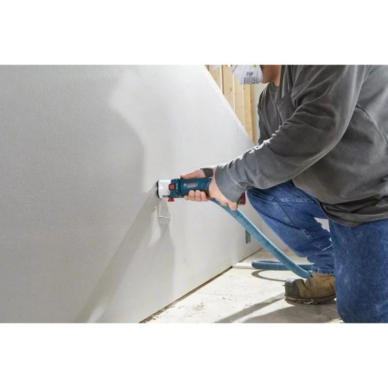 Bosch Akumuliatorinė gipso kartono freza GCU 18V-30, be akumuliatoriaus ir kroviklio, 3 – 6,4 mm / 30.000 min.-1