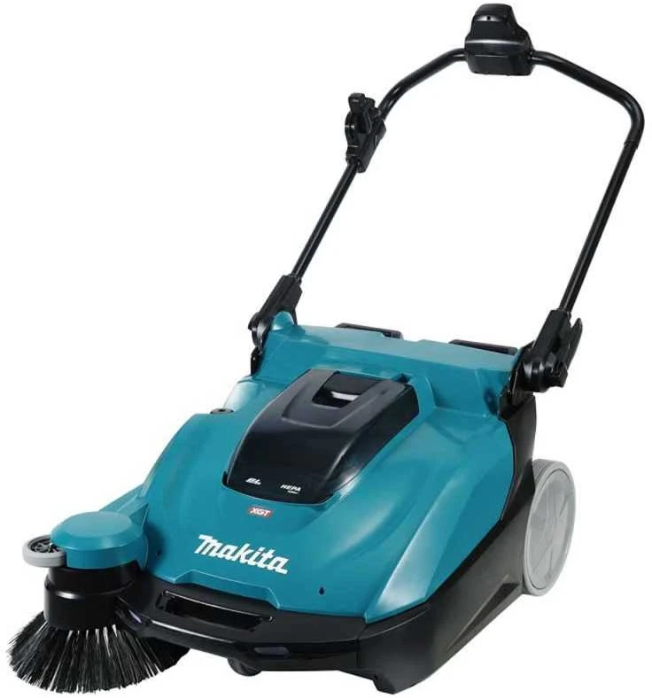 Makita VS001GZ Akumuliatorinė XGT ® šlavimo mašina su siurbimo funkcija, 24 litrų talpos, HEPA klasės akumuliatorinė šlavimo mašina su siurbimo funkcija.