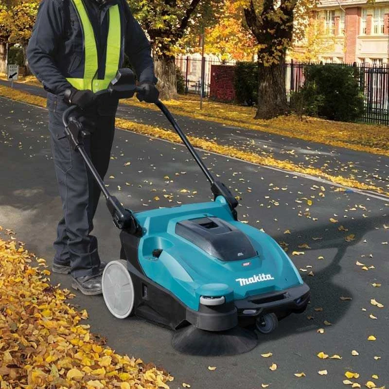 Makita VS001GZ Akumuliatorinė XGT ® šlavimo mašina su siurbimo funkcija, 24 litrų talpos, HEPA klasės akumuliatorinė šlavimo mašina su siurbimo funkcija.