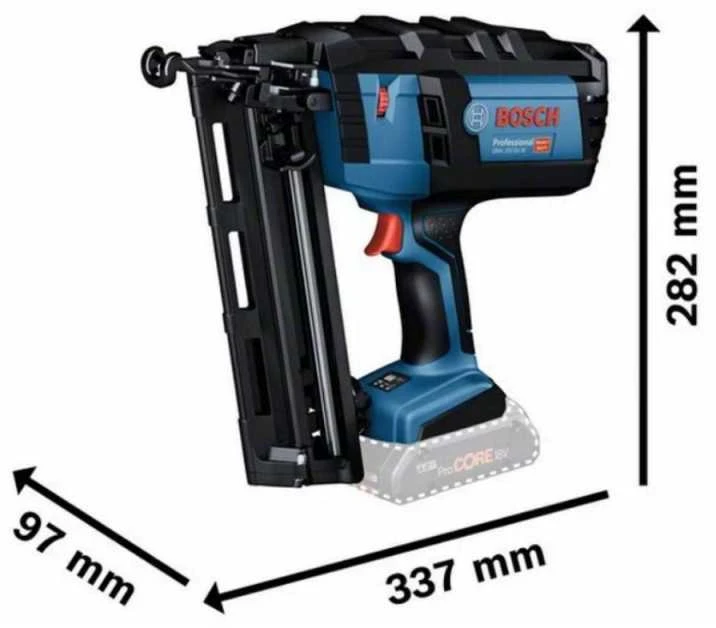 Bosch GNH 18V-64 M, be akumuliatoriaus ir kroviklio, LB