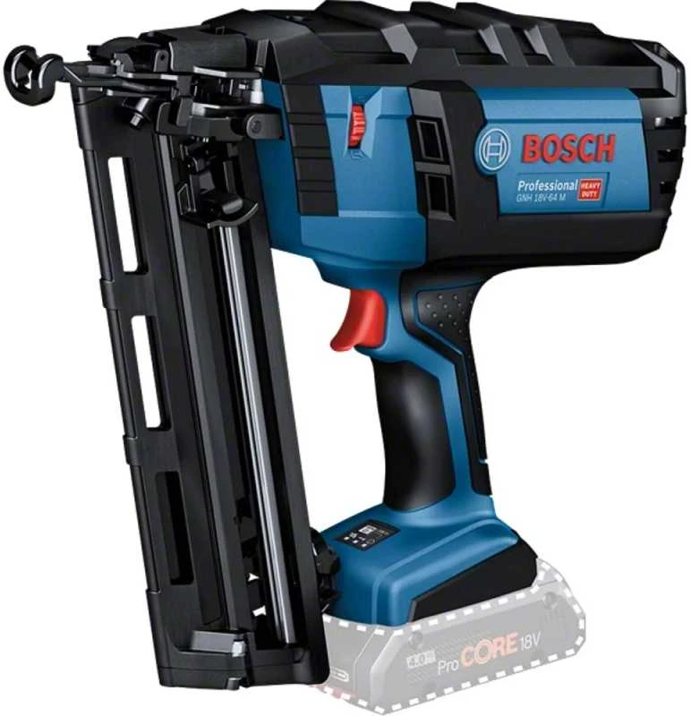 Bosch 18V vinių kalimo pistoletas su vinių dėtuve