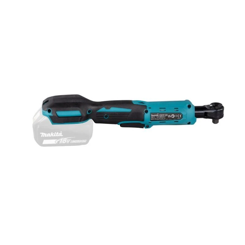 Makita DWR180Z Akumuliatorinė terkšlė 1/4" and 3/8", 18V, 47,5Nm, Be akumuliatorių ir kroviklio!