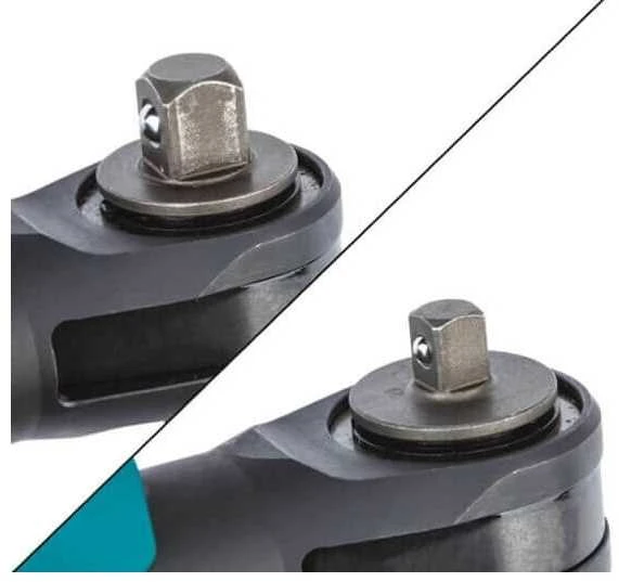 Makita WR100DZ Akumuliatorinė terkšlė 1/4" and 3/8", 12V Max, 47,5Nm, Be akumuliatorių ir kroviklio!