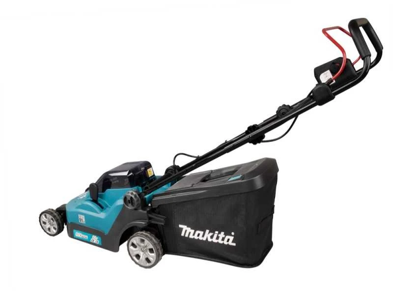 Makita akumuliatorinė vejapjovė DLM382PT2 2x18V 38cm 2x5.0Ah