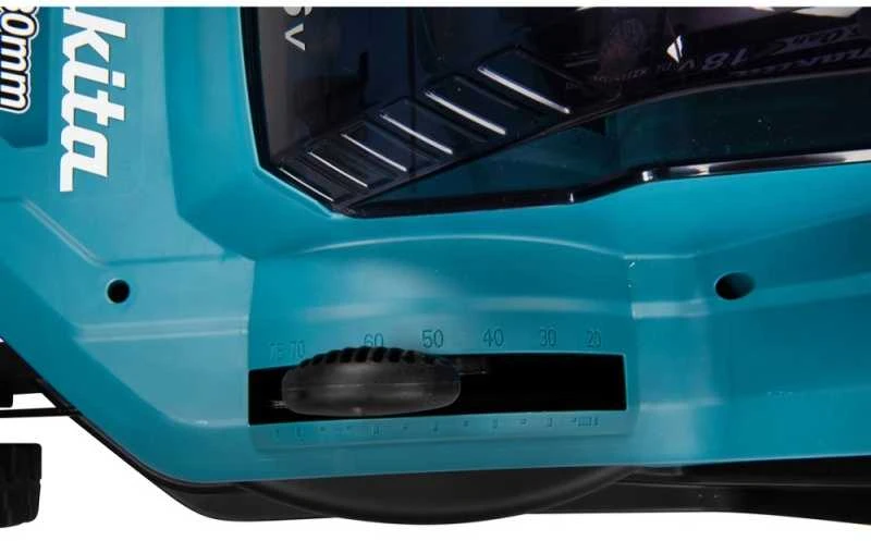 Makita akumuliatorinė vejapjovė DLM382PT2 2x18V 38cm 2x5.0Ah
