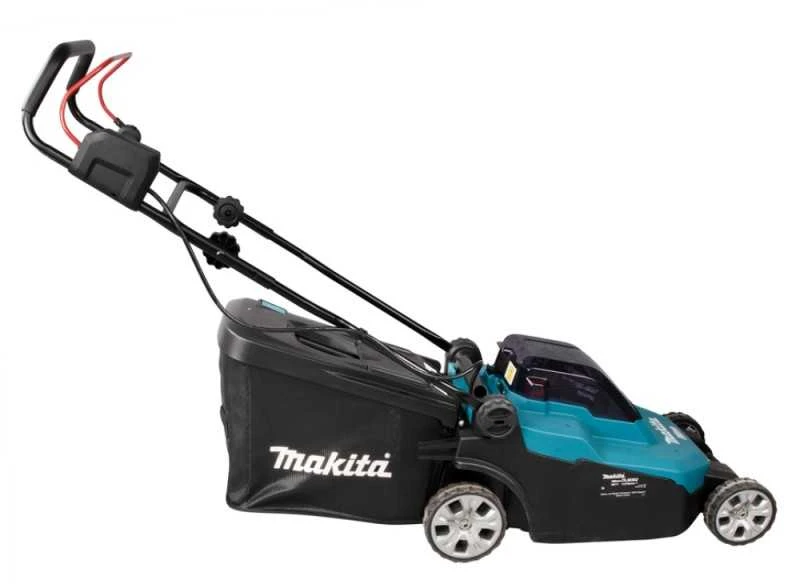 Makita akumuliatorinė vejapjovė DLM382PT2 2x18V 38cm 2x5.0Ah